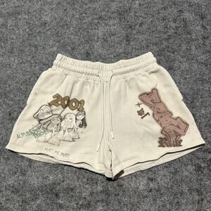 Bratz Graphic Shorts 2001 Print Beige Women’s Size Medium